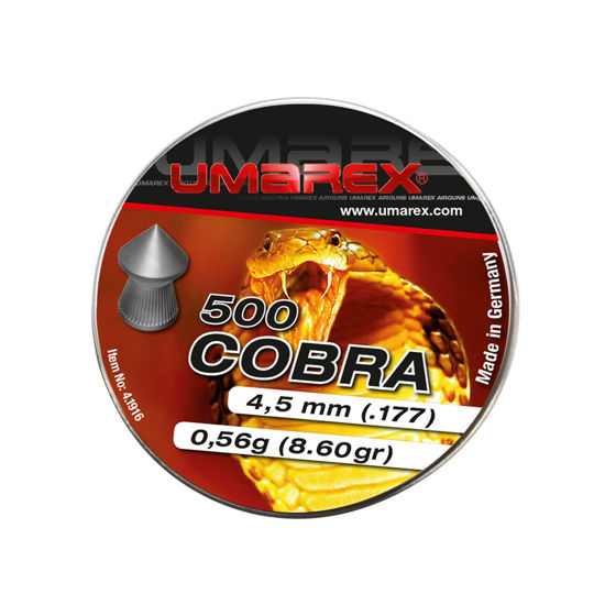 Umarex Cobra 4,5mm 500 stk luftvåpen kuler (passer ikke i luftvåpen magasiner)