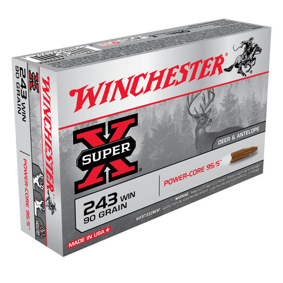 Winchester .243 90gr Super-X Power-Core