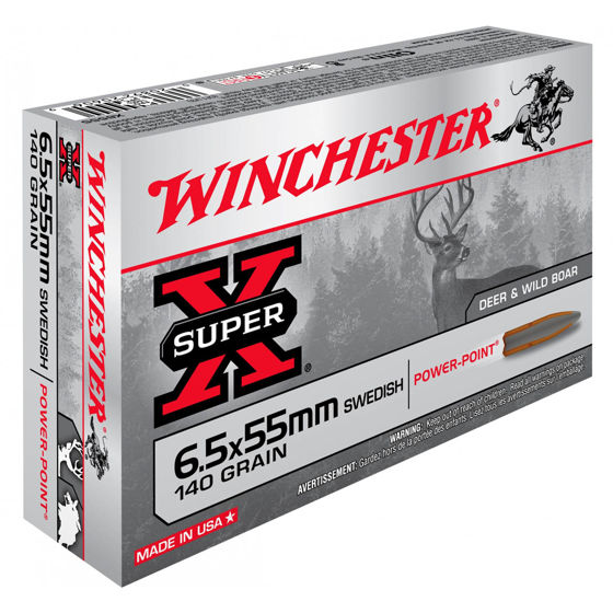 Winchester 6,5x55 140gr Super-X Power-Point