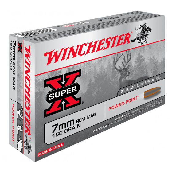 Winchester 7mm Rem Mag 175gr Super-X Power-Point
