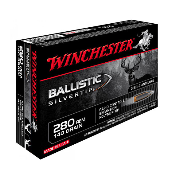 Winchester .280 Rem 140gr Ballistic Silvertip