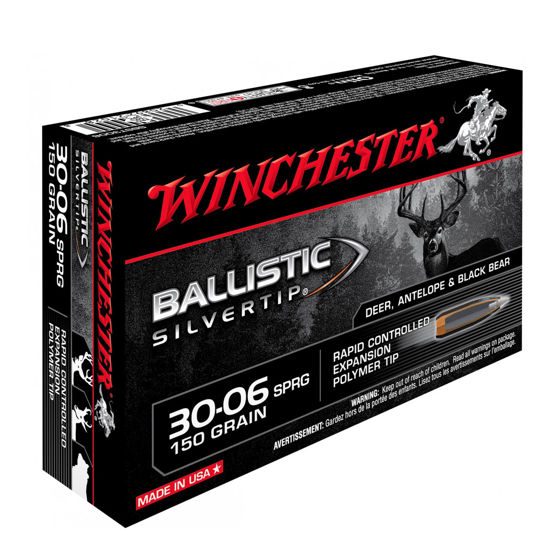 Winchester .30-06 Springfield 150gr Ballistic Silvertip