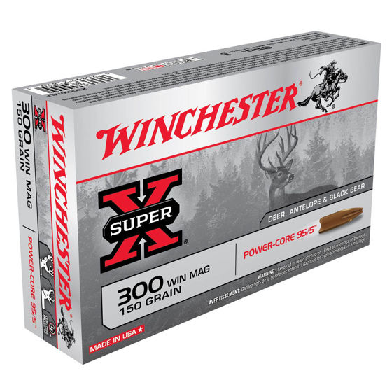Winchester .300 Win Mag 150gr Super-X Power-Core