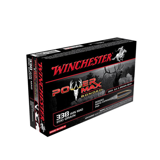 Winchester .338 Win Mag 200gr Power Max HP