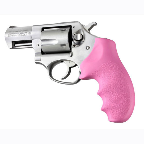 Hogue Ruger SP101 Rubber Monogrip Pink