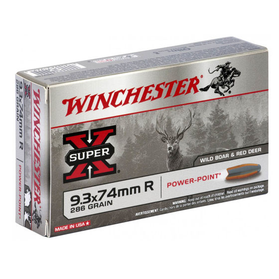 Winchester 9,3x74mm R 286gr Super-X Power-Point