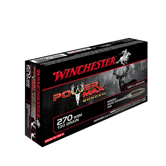 Winchester .270 WSM 130gr Power Max HP