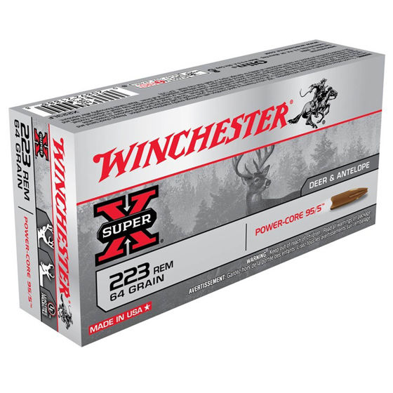 Winchester .223 64gr Super-X Power-Core