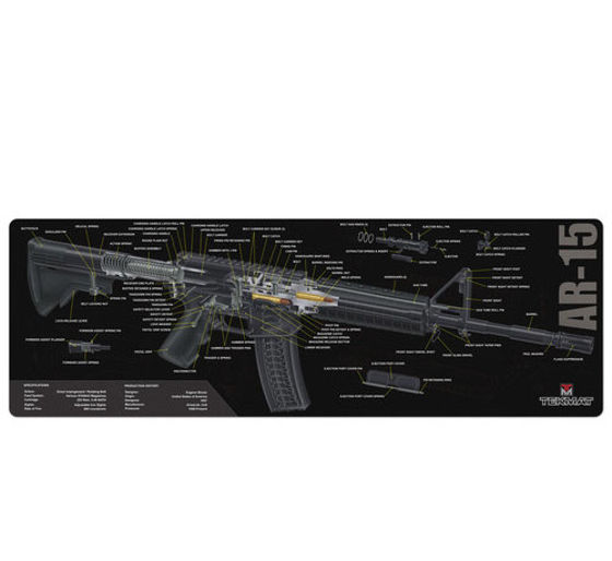 TekMat Pussematte AR-15 Cut Away