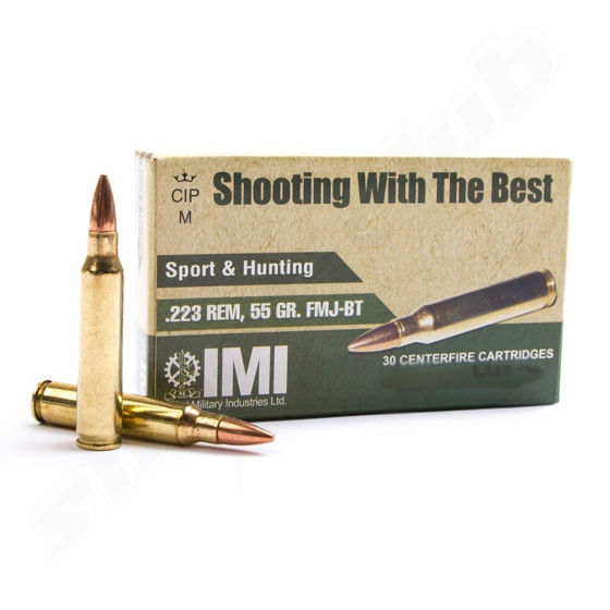 IMI .223 Rem FMJ 55grs (30 pk)