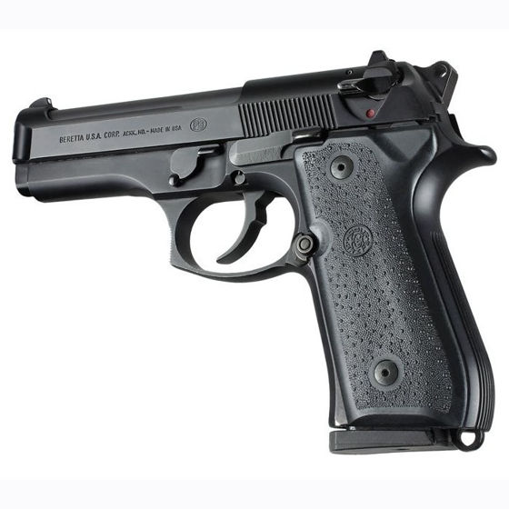 Hogue Beretta 92/96 Series Nylon Grip Panels Black