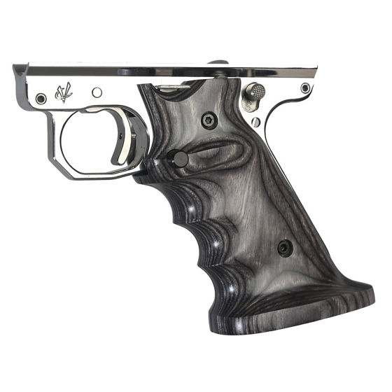 Volquartsen MKIII Laminated Wood Pistol Grips, Gray, Left-Handed
