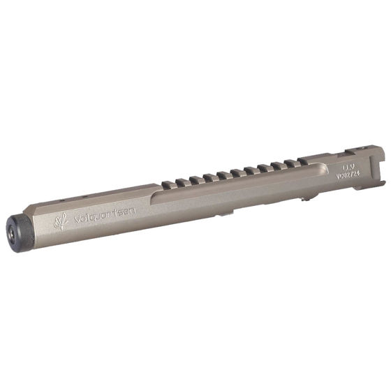 Volquartsen LLV Competition Pistol Upper, Silver, 6 inches