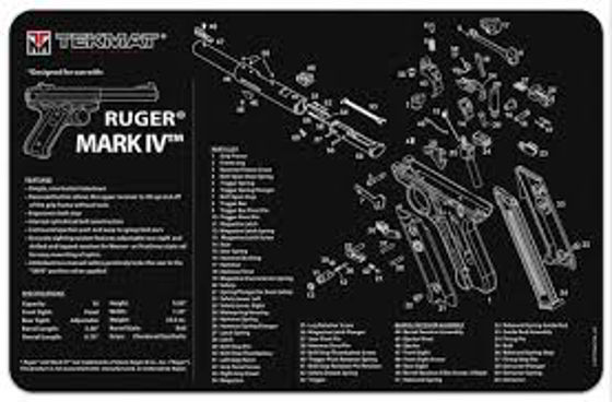 TekMat Pussematte Ruger Mark IV