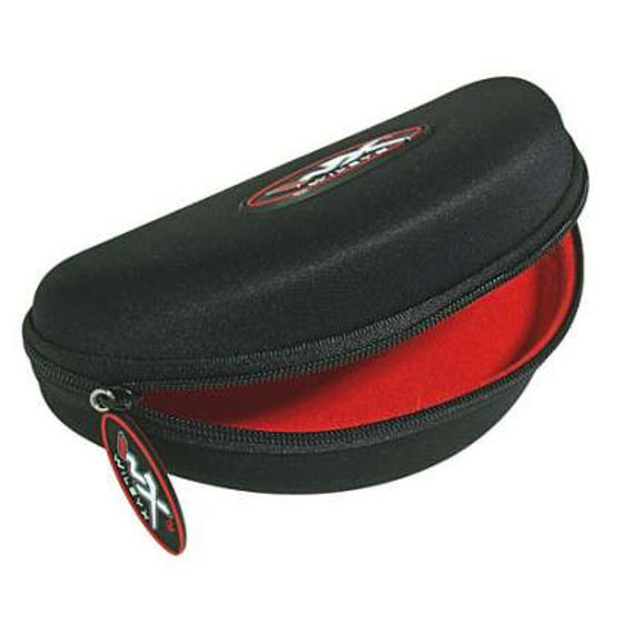 Wiley X Black - Red Zippered Case brilleettui
