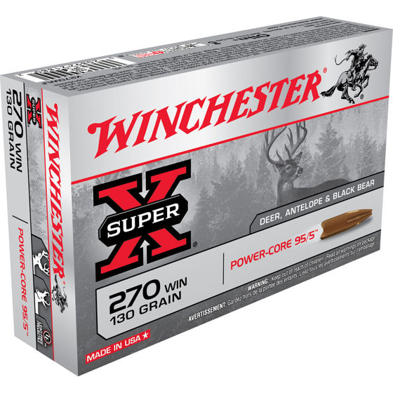 Winchester Super-X Power-Core .270 Win 130gr