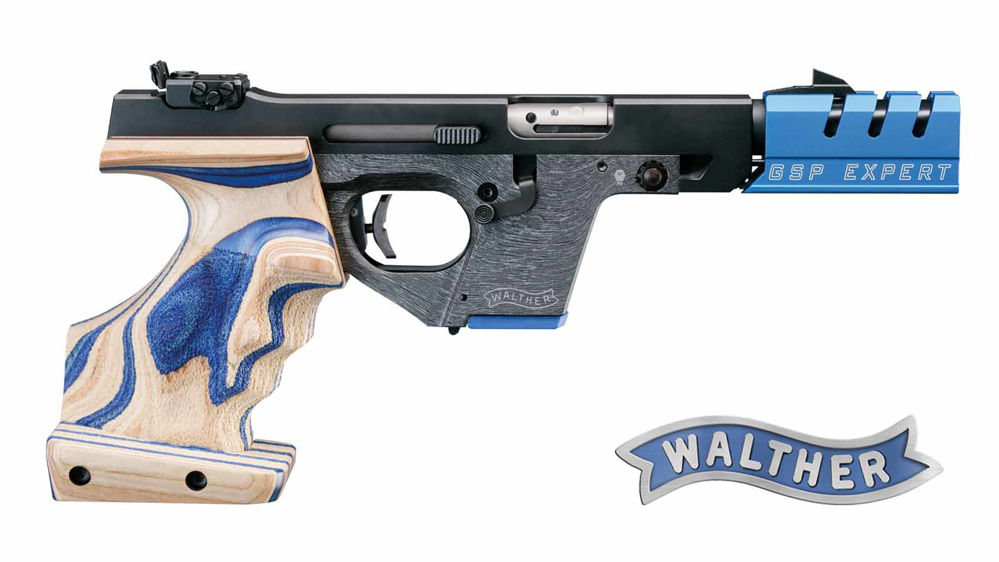 Walther GSP EXPERT .22lr Target Pistol. Medium grep