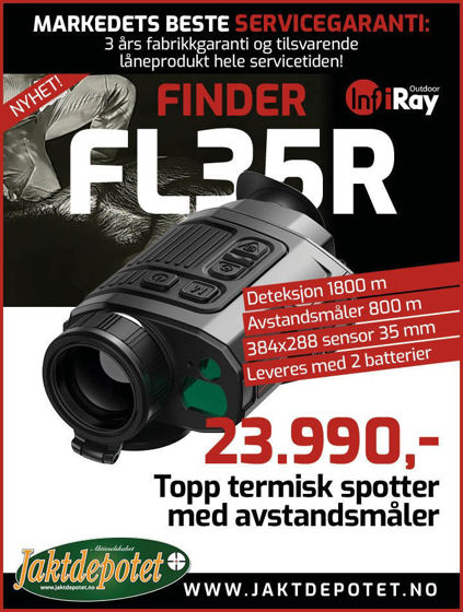 Bilde av Infiray FL35R, Håndholdt Termisk Spotter m.avstandsmåler