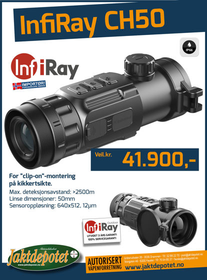 Bilde av Infiray CH50 V1,50mm-640 Termisk Clip On