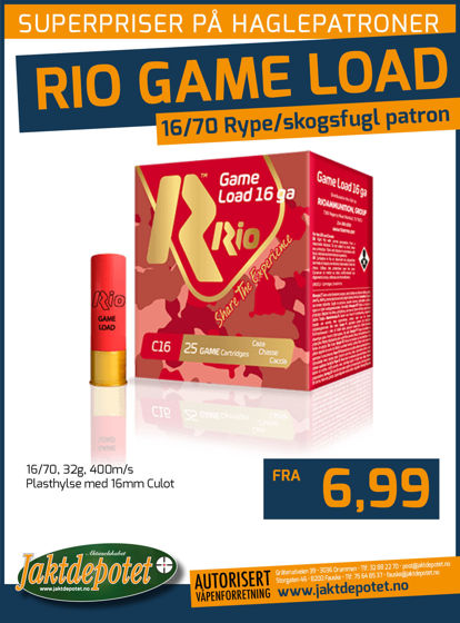 Bilde av 16/70 Rio Game Load 32g No