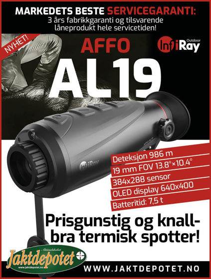 Bilde av Infiray AL19 Håndholdt Termisk Spotter, 19mm-384*288