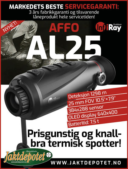 Bilde av Infiray AL25 Håndholdt Termisk Spotter, 25mm-384*288