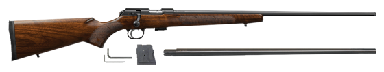 Bilde av CZ 457 American 22 lr/17HMR Combo. 63cm Løp.