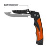 Bilde av AccuSharp Replaceable Blade Razor Knife - Orange