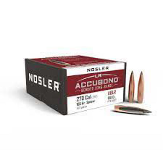 Bilde av .277 (6.8) Nosler 270 Cal 165gr ABLR (100 ct.)