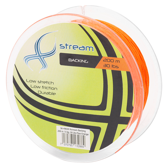 Xstream Backing 30lb 200m Fluo Orange