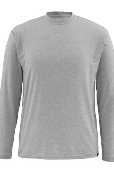 Simms Bugstopper LS Tech Tee Smoke XL