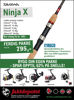 Bilde av Daiwa NINJA X SPIN 9' 4pc 5-25g