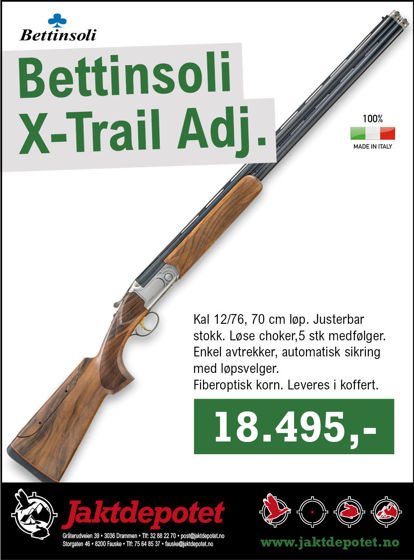 Bilde av Bettinsoli X-Trail 70 cm løp, Adjustable stokk