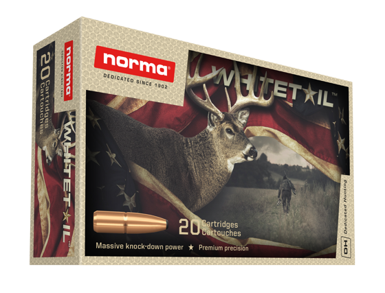 Bilde av 6,5 Creedmoor Norma Whitetail SP 140grs. 20pk.