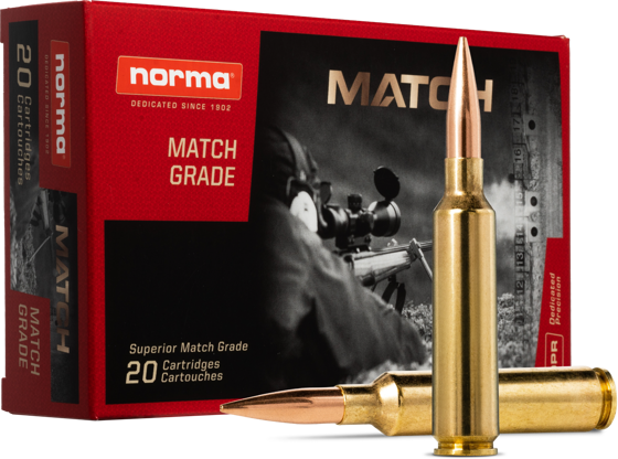 Bilde av 6,5 Creedmoor Norma Golden Target 143grs. 20pk.