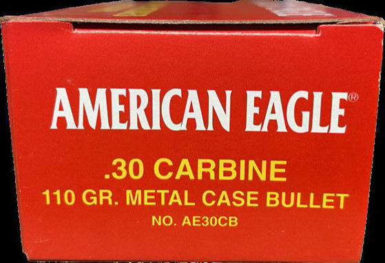 Bilde av 30 Carabine American Eagle 110 grain