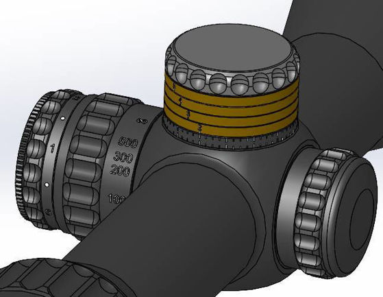 Bilde av Vector Continental Ballistisk tårn. Passer X6 & X8