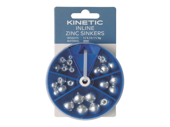 Bilde av Kinetic Inline Zinc Sinkers Assortment