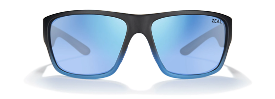 Bilde av ZEAL Decker Black Mariner - Horizon Blue Lens