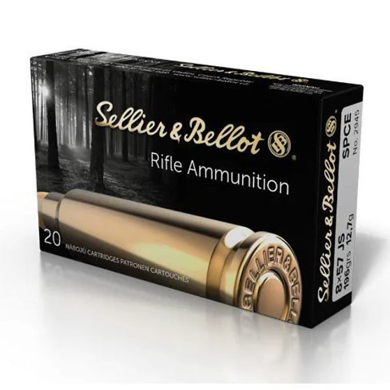 Bilde av 8x57 js S&B SPCE 196 grs. 20 pk.