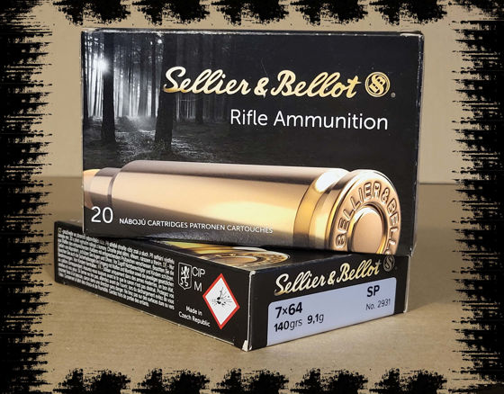 Bilde av 7x64 Sellier & bellot  140grs SP 20pk.