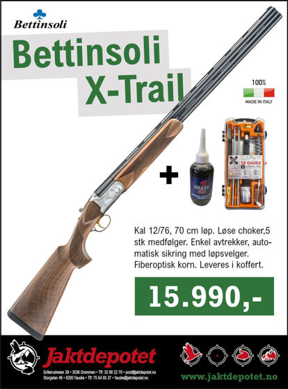 Bilde av Bettinsoli X-Trail 12/76 70 cm løp + pussesett og olje