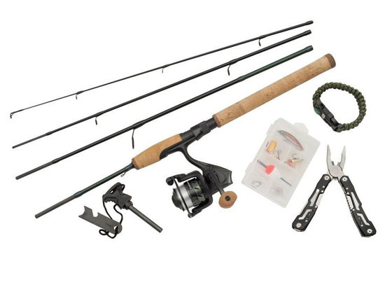 Bilde av Abu Garcia Diplomat Villmark 7'0'' 4-delt - Survival Combo