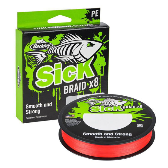 Bilde av Berkley Sick Braid Red 150m