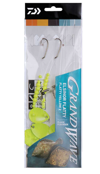 Bilde av Daiwa GW ELS FLAT YELLOW 1/0