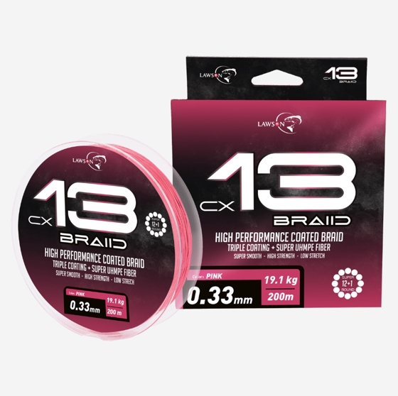 Bilde av Lawson CX13 Braid Pink 200m