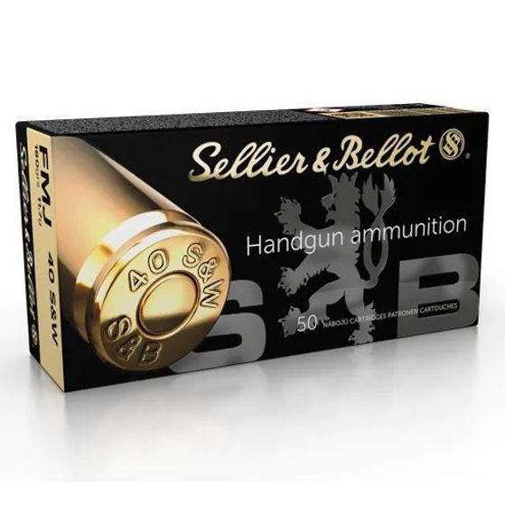 Bilde av 40 S&W S&B  180grain FMJ 50 stk