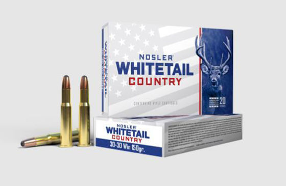 Bilde av 30-30 Win Nosler Whitetail RN Ammo 150grs. 20 pk.
