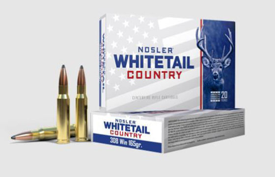 Bilde av 308 Win Nosler Whitetail Ammo 165grs. 20 pk.