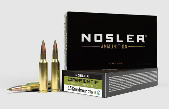Bilde av 6,5 Creedmoor Nosler E-Tip Ammo 120grs. 20 pk.